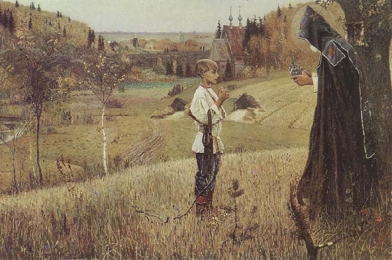 Mikhail Nesterov The Vision of the Boy Bartholomew France oil painting art